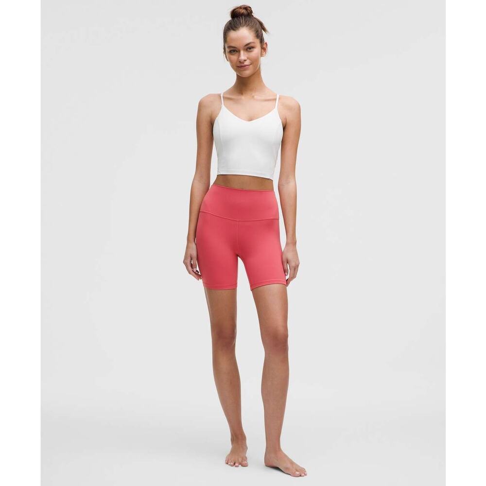 Lululemon Align High Rise Short 6” Desert Red Size 6 - Picture 8 of 9